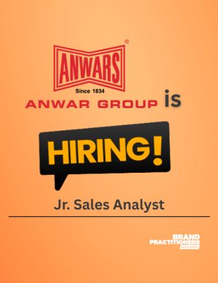 Anwar Group of Industries is Hiring Jr. Sales Analyst