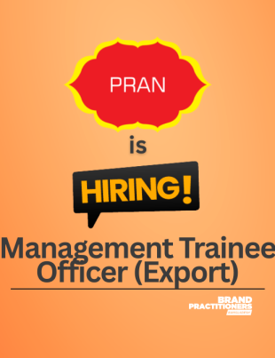 PRAN Group is Hiring Management Trainee Officer (Export)
