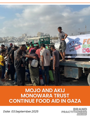 Mojo and Akij Monowara Trust Continue Food Aid in Gaza web