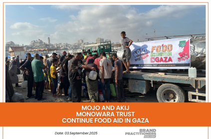 Mojo and Akij Monowara Trust Continue Food Aid in Gaza web