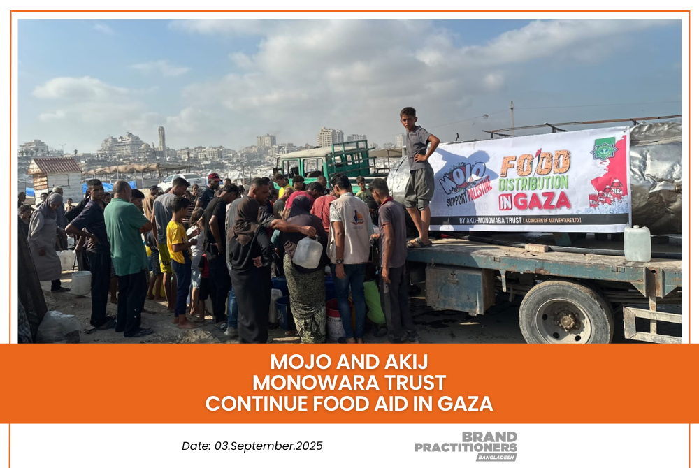 Mojo and Akij Monowara Trust Continue Food Aid in Gaza web