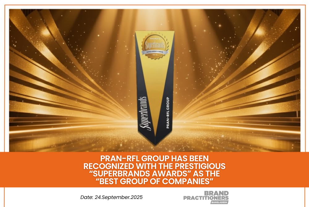 PRAN RFL Group has been recognized with the prestigious Superbrands Awards as the Best Group of Companies web