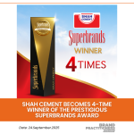 Shah Cement Becomes 4-Time Winner of the Prestigious Superbrands Award_web_final