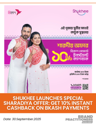 Shukhee Launches Special Sharadiya Offer Get 10% Instant Cashback on bKash Payments_web