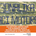 ACI Motors Limited aims for Guinness World Record with 350 Tractor Handovers in a Single Event ACI Motors Limited aims for Guinness World Record with 350 Tractor Handovers in a Single Event_web