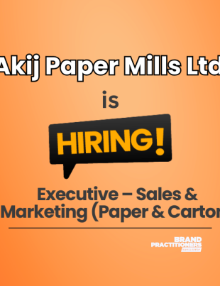 Akij Paper Mills Ltd Hiring Executive – Sales Marketing Paper Carton