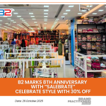 B2 Marks 8th Anniversary with “SALEBRATE” Celebrate Style with 30% Off_web