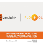 Banglalink partners with FloSolar to Build 100 MW Solar Power Plant for Renewable Network Operations_web