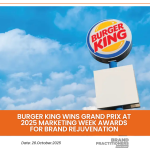 Burger King Wins Grand Prix at 2025 Marketing Week Awards for Brand Rejuvenation_web