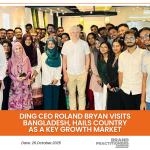 Ding CEO Roland Bryan Visits Bangladesh, Hails Country as a Key Growth Market Ding CEO Roland Bryan Visits Bangladesh, Hails Country as a Key Growth Market_web