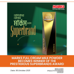 Marks Full Cream Milk Powder Becomes Winner of the Prestigious Superbrands Award Marks Full Cream Milk Powder Becomes Winner of the Prestigious Superbrands Award_web