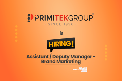 Primitek Group is Hiring | Assistant / Deputy Manager Brand Marketing Primitek Group is Hiring Assistant / Deputy Manager Brand Marketing