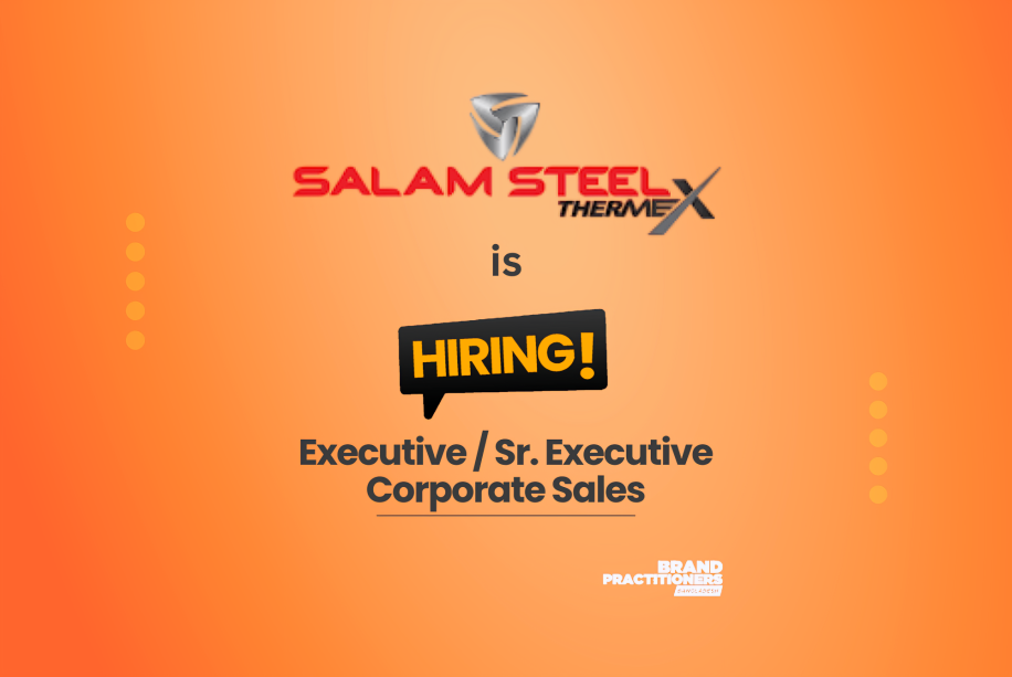 Salam Steel Concast Re-Rolling Mills Ltd. Hiring Executive/Sr. Executive for Corporate Sales Salam Steel Concast Re-Rolling Mills Ltd Hiring Executive/Sr. Executive for Corporate Sales