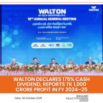 Walton Declares 175% Cash Dividend, Reports Tk 1,000 Crore Profit in FY 2024–25 Walton Declares 175% Cash Dividend, Reports Tk 1,000 Crore Profit in FY 2024–25_web