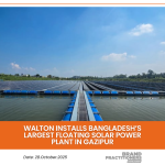 Walton installs Bangladesh’s Largest Floating Solar Power Plant in Gazipur Walton installs Bangladesh’s Largest Floating Solar Power Plant in Gazipur_web