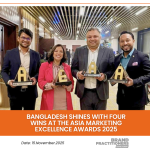 Bangladesh Shines with Four Wins at the Asia Marketing Excellence Awards 2025_web