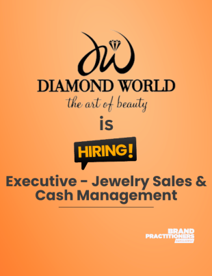 Diamond World Ltd Hiring Executive – Jewelry Sales & Cash Management