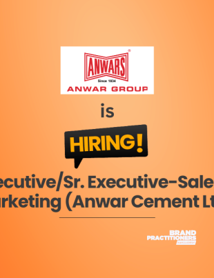 Anwar Group hiring Executive or Senior Executive Sales and Marketing for Anwar Cement Ltd