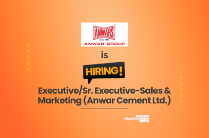 Anwar Group hiring Executive or Senior Executive Sales and Marketing for Anwar Cement Ltd