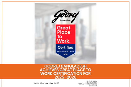 Godrej Household Products (BD) Pvt. Ltd (GHPL) has been officially certified as a ‘Great Place To Work®’!