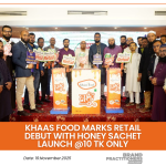 Khaas Food Marks Retail Debut with Honey Sachet Launch @10 TK only_Social_web