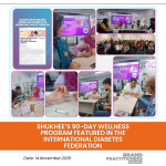 SHUKHEE’S 90-DAY WELLNESS PROGRAM FEATURED IN THE INTERNATIONAL DIABETES FEDERATION_Web