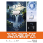 SWISH Water Heater Delivers Superior Safety and Rapid Heating for Modern Homes_web