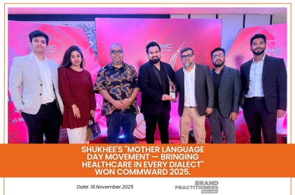 Shukhee's Mother Language Day Movement — Bringing Healthcare in Every Dialect won Commward 2025_Web