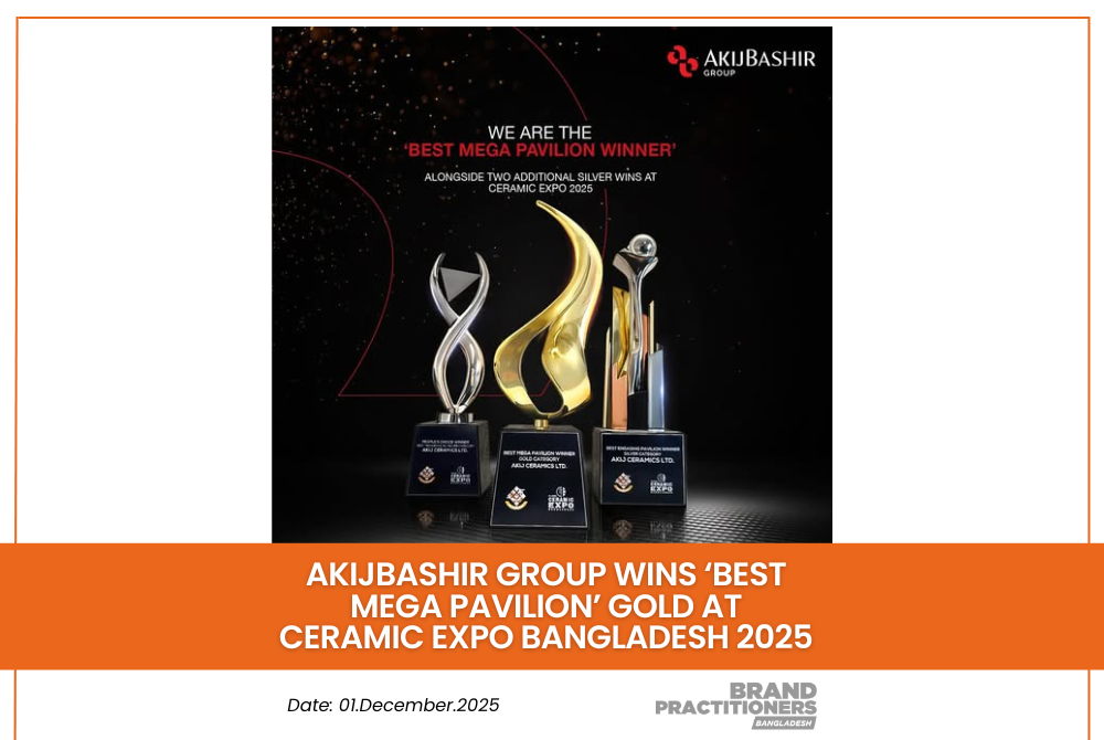 AkijBashir Group Wins ‘Best Mega Pavilion’ Gold at Ceramic Expo Bangladesh 2025_Web