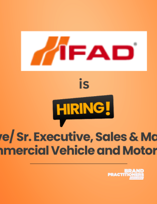IFAD Group hiring Executive Sr Executive Sales and Marketing for Commercial Vehicle and Motorbike Division