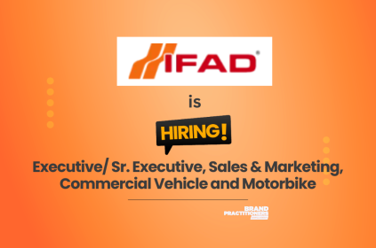 IFAD Group hiring Executive Sr Executive Sales and Marketing for Commercial Vehicle and Motorbike Division