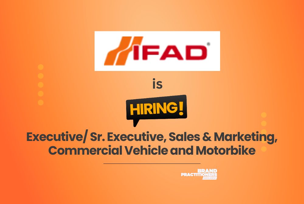 IFAD Group hiring Executive Sr Executive Sales and Marketing for Commercial Vehicle and Motorbike Division