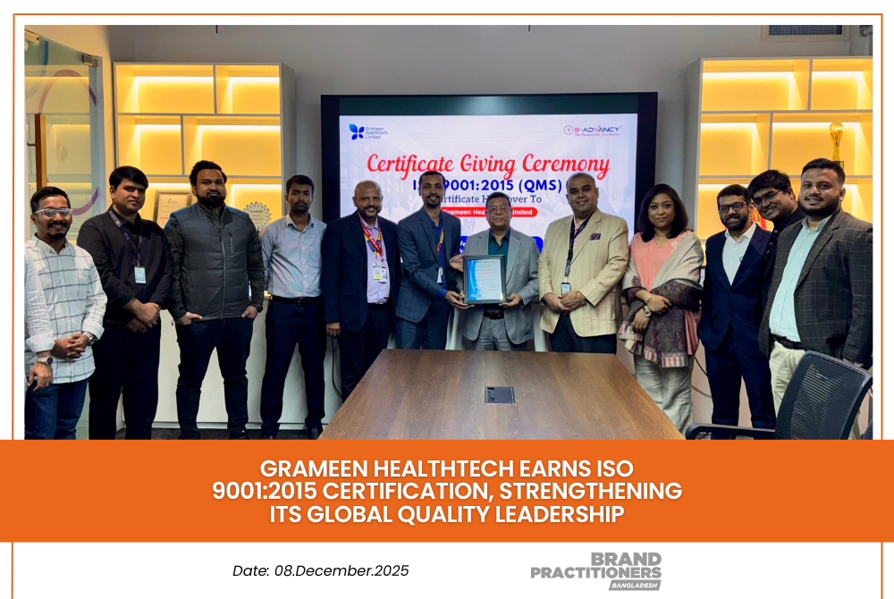 Grameen HealthTech Earns ISO 90012015 Certification, Strengthening Its Global Quality Leadership_Web