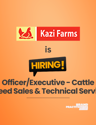 Kazi Farms Group hiring Officer/Executive for Cattle Feed Sales & Technical Service