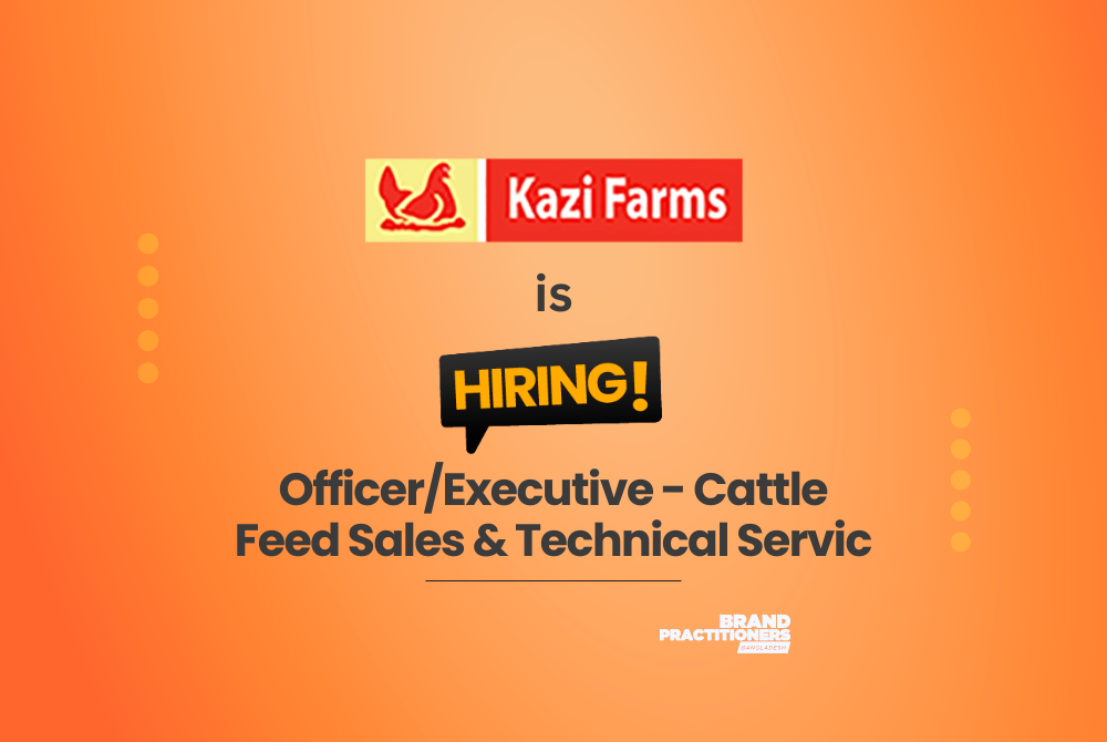 Kazi Farms Group hiring Officer/Executive for Cattle Feed Sales & Technical Service