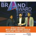 Stella secures Best Brand Award 2025 in Sanitary Ware category_Web